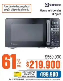 Ktronix Electrolux horno microondas oferta