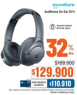 Ktronix Soundcore Audífonos On Ear Q11i oferta