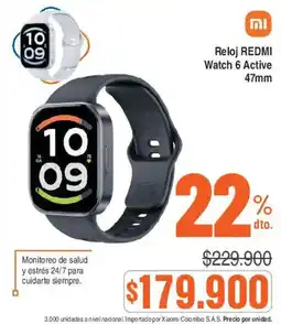 Ktronix Redmi watch 6 active 47mm oferta