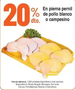 Ktronix En pierna pernil de pollo blanco o campesino oferta