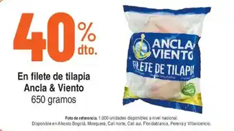 Ktronix Ancla & Viento filete de tilapia oferta