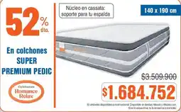 Ktronix Colchones Romance Relax Super Premium Pedic oferta