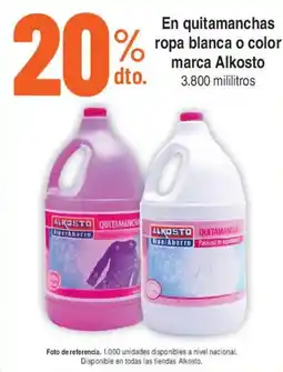 Ktronix Alkosto quitamanchas oferta