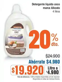 Ktronix Alkosto detergente liquido coco oferta