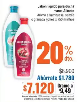 Ktronix Alkosto jabón líquido para ducha oferta