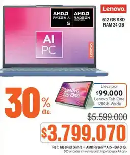 Ktronix Lenovo IdeaPad Slim 3 oferta