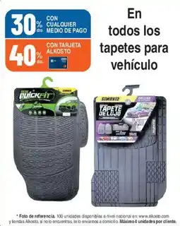 Ktronix Quickfit tapetes para vehículo oferta