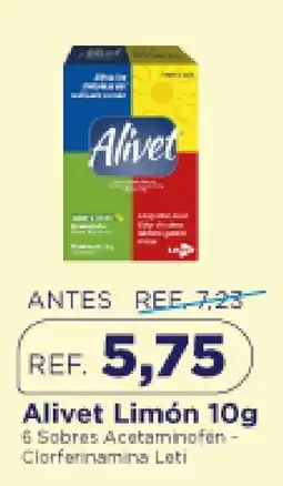 FarmaTodo Alivet Limón oferta