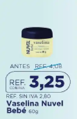 FarmaTodo Vasellina Nuvel Bebé oferta