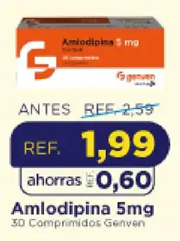 FarmaTodo Amlodipina 5mg oferta