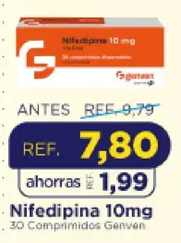 FarmaTodo Genven nifedipina 10mg oferta