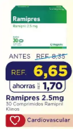 FarmaTodo Ramipres Ramipres 2.5mg oferta