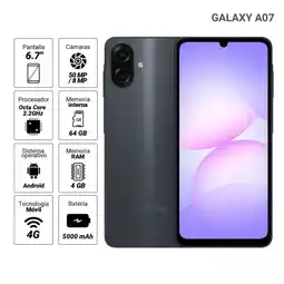 Falabella Galaxy A07 6Ram 128Gb Dual sim oferta