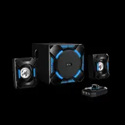 Falabella PARLANTES GAMER SW-G2.1-1200 36W 2.1 SUBWOOFER 24W SATÉLITES RCA 3.5MM CONTROL DE VOLUMEN BAJ oferta