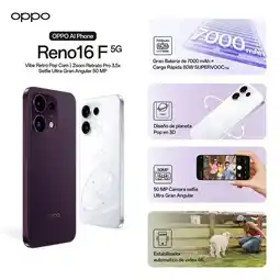 Falabella Celular RENO 16F 256GB 5G oferta