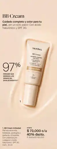 Yanbal Yanbal BB Cream antiedad oferta