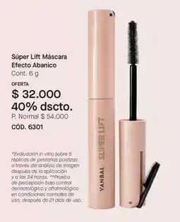 Yanbal Yanbal super lift mascara efecto abanico oferta