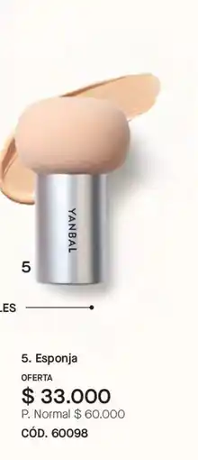 Yanbal Yanbal esponja oferta