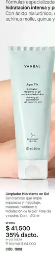 Yanbal Yanbal limpiador hidratante en gel oferta