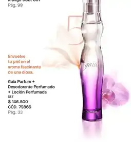 Yanbal Gaia Parfum + Desodorante Perfumado + Loción Perfumada oferta