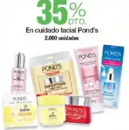 Jumbo Pond's en cuidado facial oferta
