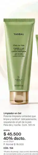 Yanbal Yanbal limpiador en gel oferta