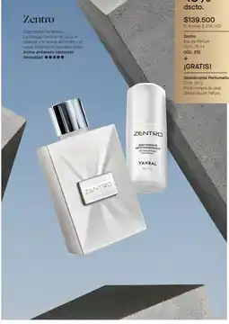 Yanbal Zentro Eau de Parfum oferta