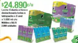 Jumbo Leche Colanta entera o deslactosada bolsa o tetrapacks oferta