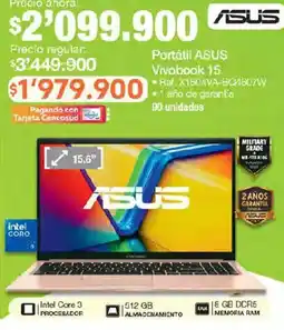 Jumbo Asus portátil vivobook 15 oferta