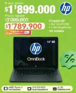 Jumbo Hp omniBook oferta