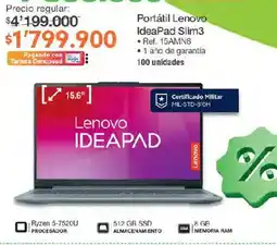Jumbo Lenovo Ideapad Slim3 oferta