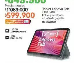 Jumbo Lenovo Tab oferta