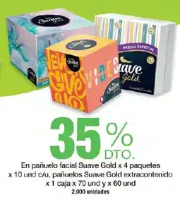 Jumbo Suave Gold pañuelos faciales oferta