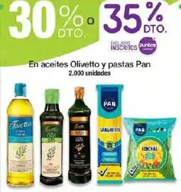 Jumbo Olivetto en aceites y pastas Pan oferta