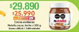 Jumbo Nutella cacao leche oferta