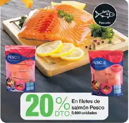Jumbo Pescos filetes de salmón oferta