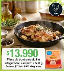 Jumbo Bucanero filete de contramuslo lite oferta