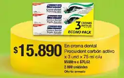 Jumbo Proquident crema dental triple accion oferta