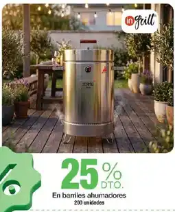 Jumbo Ingrill barriles ahumadores oferta