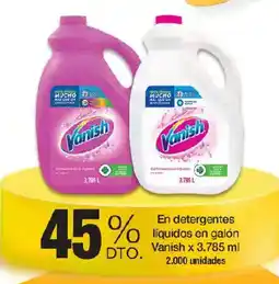 Jumbo Vanish detergent líquido oferta