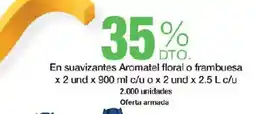 Jumbo Aromatel suavizantes floral o frambuesa oferta