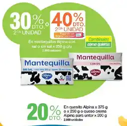 Jumbo Alpina mantequilla oferta
