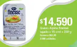 Jumbo Alpina queso finesse oferta