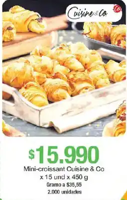 Jumbo Cuisine & Co mini-croissant oferta