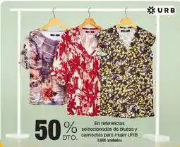 Jumbo urb blusas y camisetas para mujer oferta