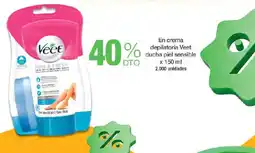 Jumbo Veet crema depilatoria ducha piel sensible oferta