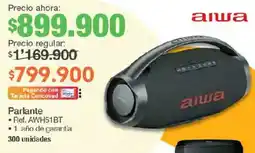 Jumbo aiwa parlante oferta
