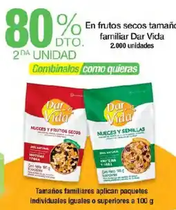 Jumbo Dar Vida nueces y frutos secos oferta