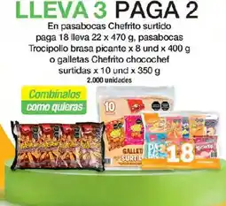 Jumbo Chefrito pasabocas surtido oferta