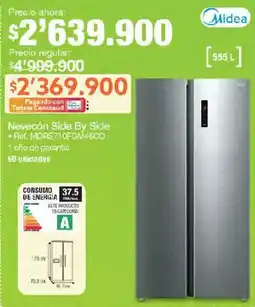 Jumbo Midea Nevecón Side By Side oferta